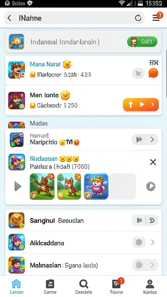 Pengalaman bermain yang seru dan mendebarkan.