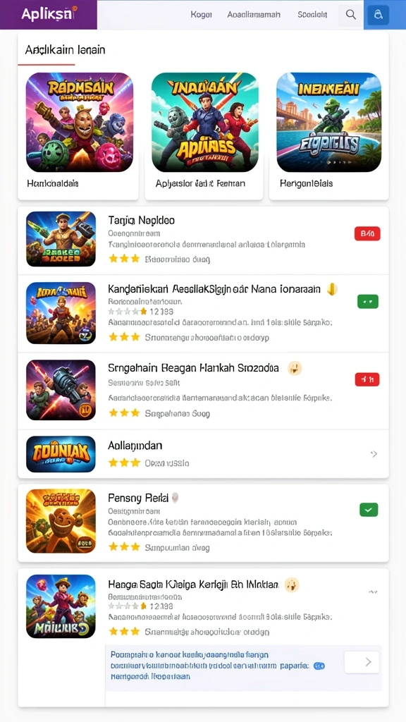 Tampilan utama aplikasi ANDARA88 yang menarik.