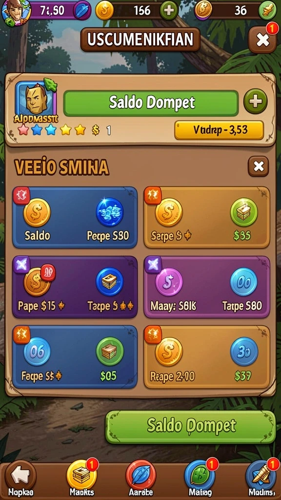 Karakter-karakter unik yang dapat dipilih dalam game.
