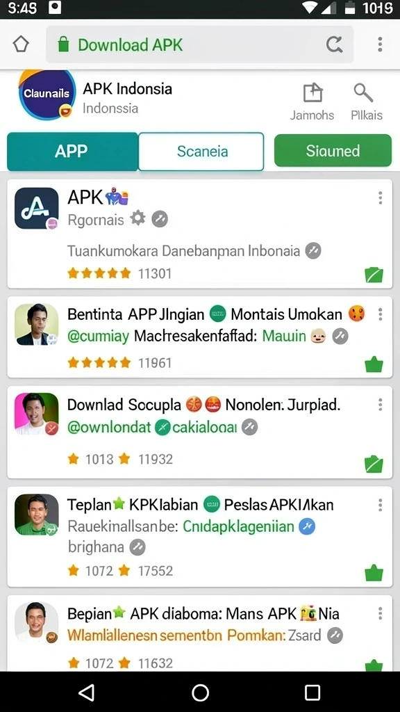 Tampilan antarmuka yang menarik dan modern.