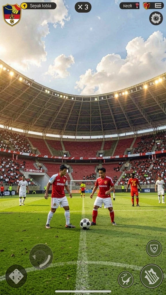 Fitur permainan interaktif yang penuh tantangan.