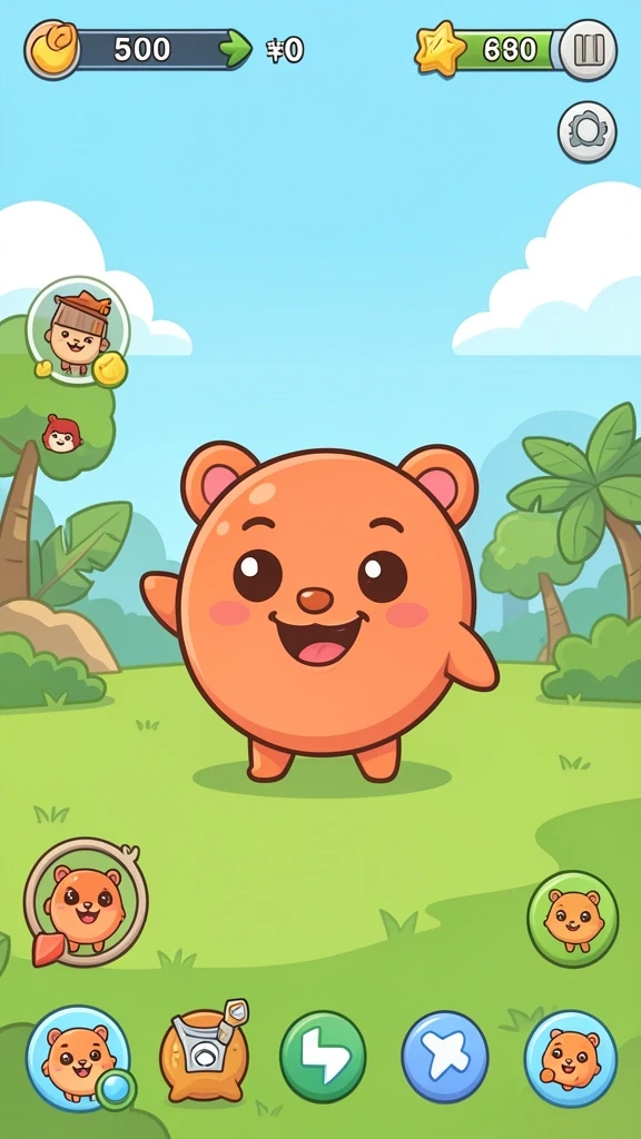 Tangkapan layar menggambarkan gameplay yang dinamis.
