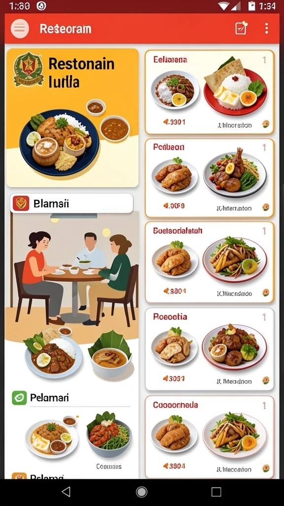 Beragam pilihan permainan yang tersedia untuk semua pemain.