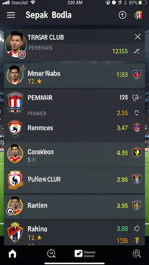 Tangkapan layar menampilkan antarmuka permainan yang menarik.