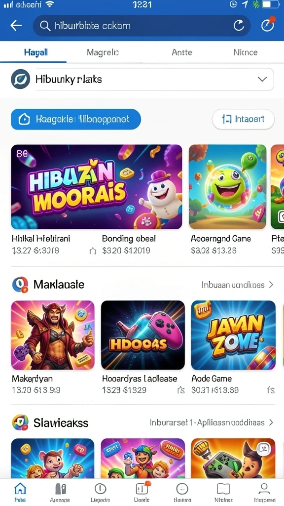 Level permainan yang penuh tantangan dan seru.