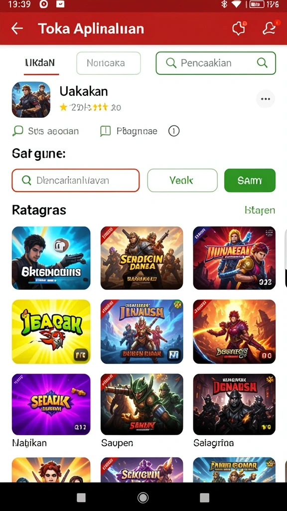 Karakter-karakter unik yang bisa dipilih.