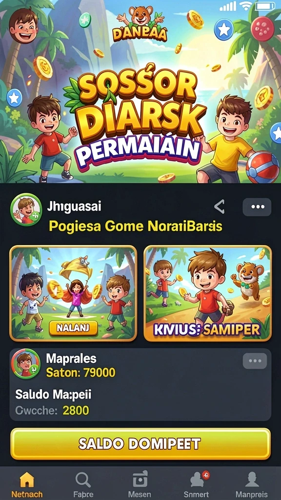 Tangkapan layar permainan menunjukkan grafis yang menawan.