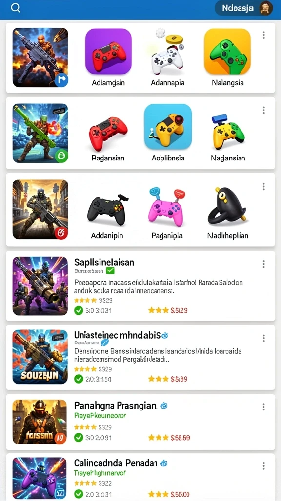 Tampilan grafis yang mengesankan dalam GACORX.
