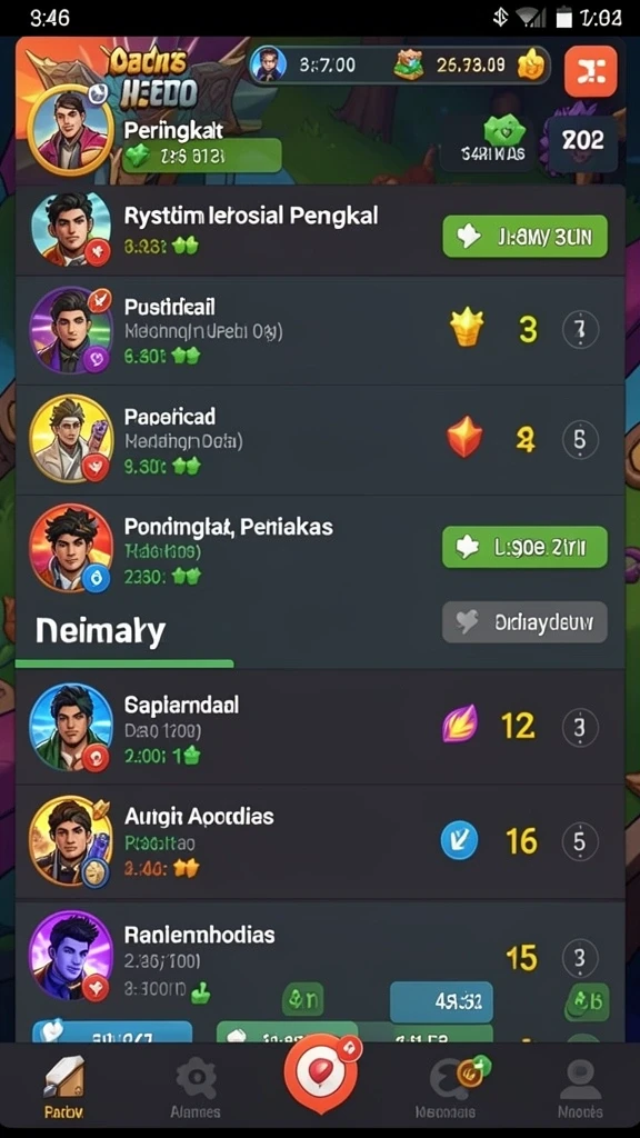 Mode permainan yang beragam untuk semua pemain.