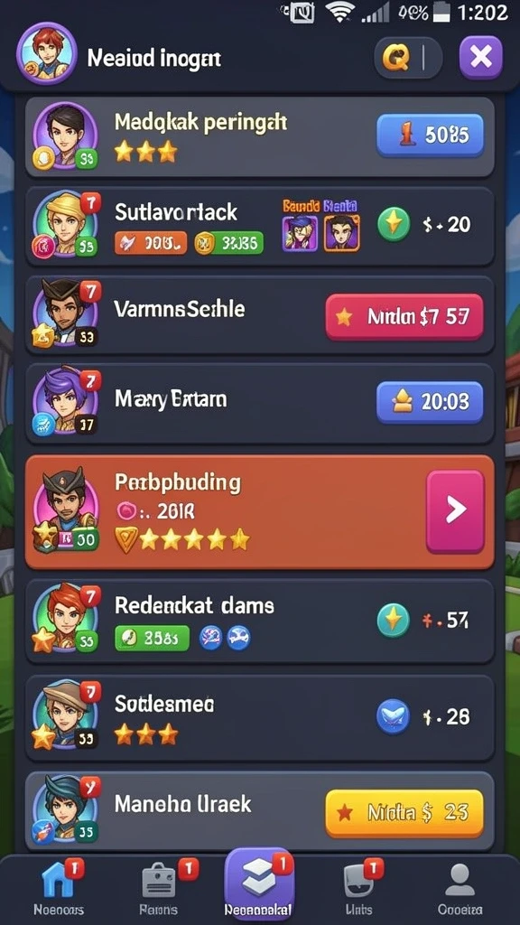 Screenshot menunjukkan tampilan antarmuka permainan HQTOTO yang menarik.
