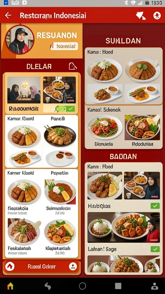Ilustrasi leaderboard dengan pemain bersaing secara nyata.