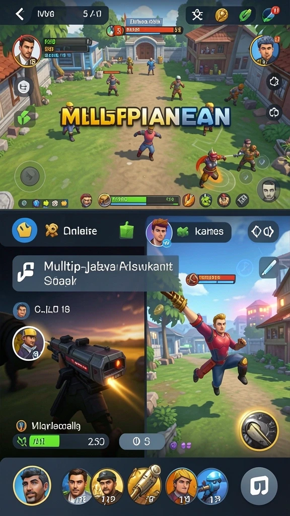 Ilustrasi gameplay seru dengan tantangan mendebarkan.