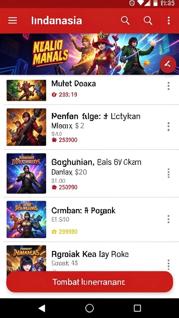 Tampilan antarmuka yang ramah pengguna.