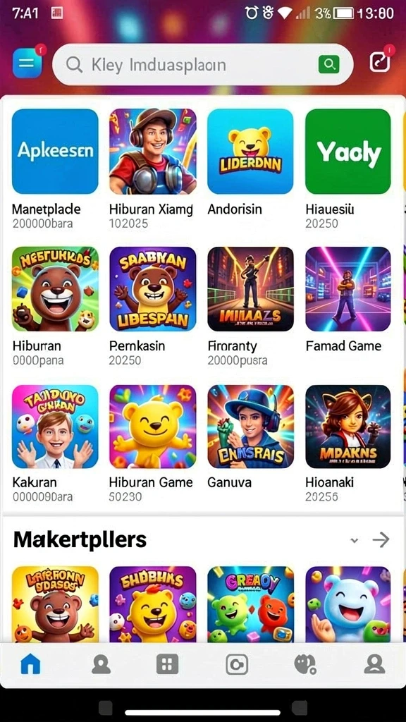 Tampilan antarmuka yang menarik dan user-friendly.