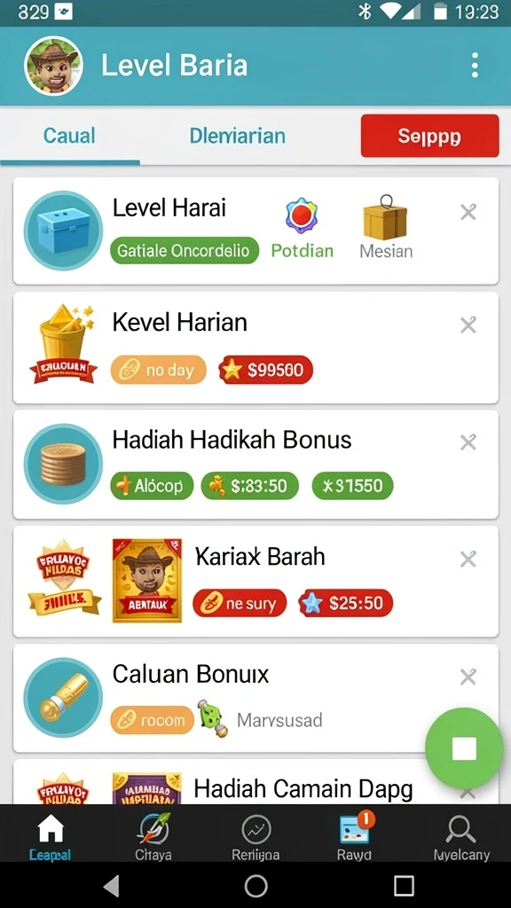 Menunjukkan berbagai lingkungan menarik dalam game.