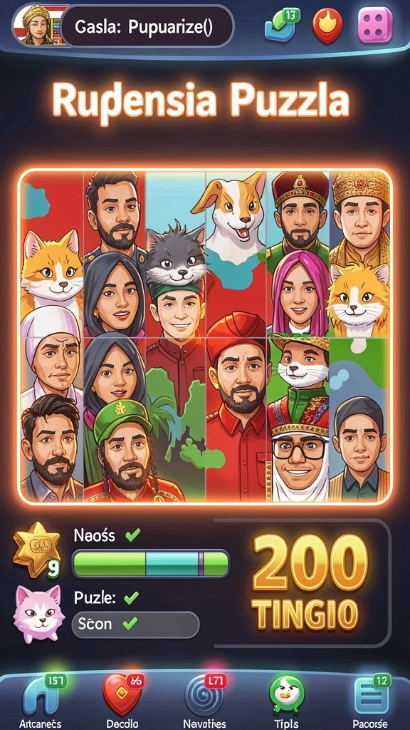 Grafis menawan saat menjelajahi dunia game.