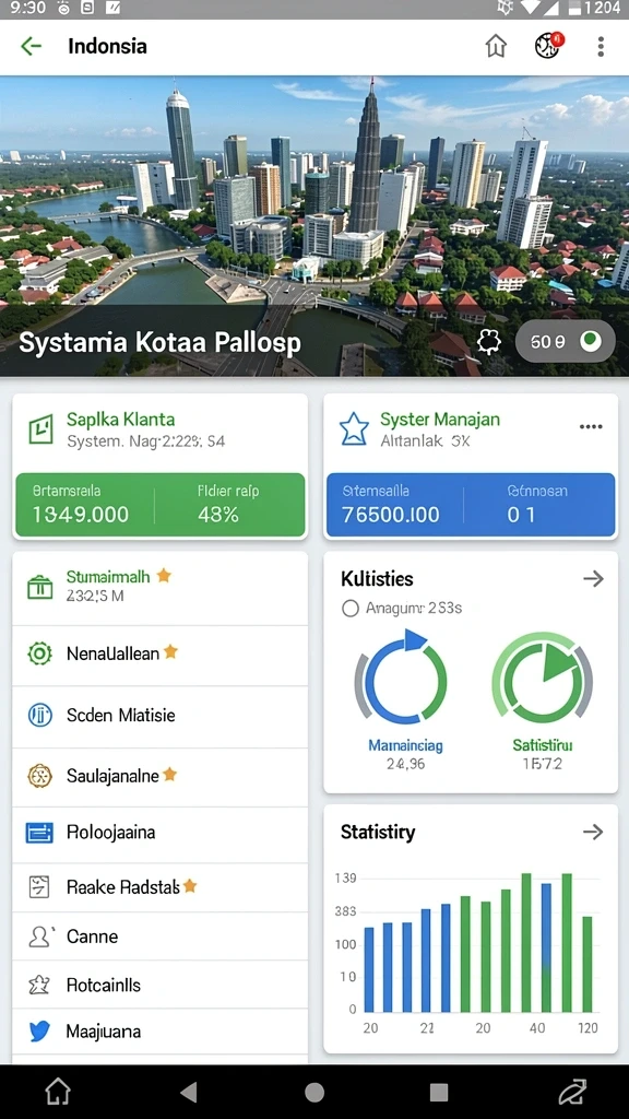 Berbagai level menantang yang tersedia.