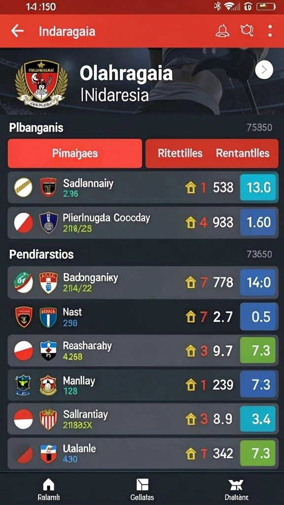 Fitur statistik untuk membantu pengguna.