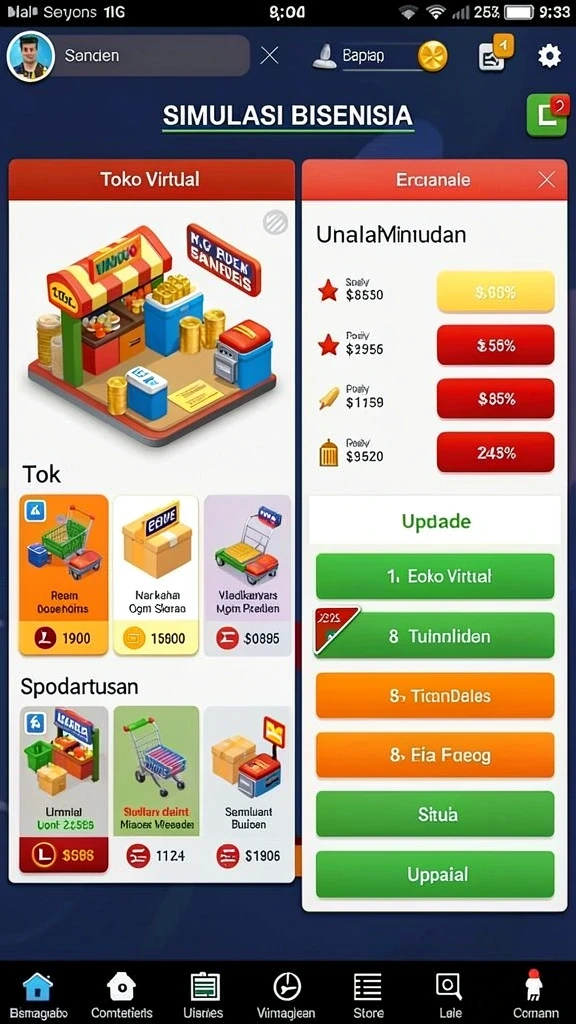 Tampilan karakter ODDIGO yang menawan dan berwarna-warni.