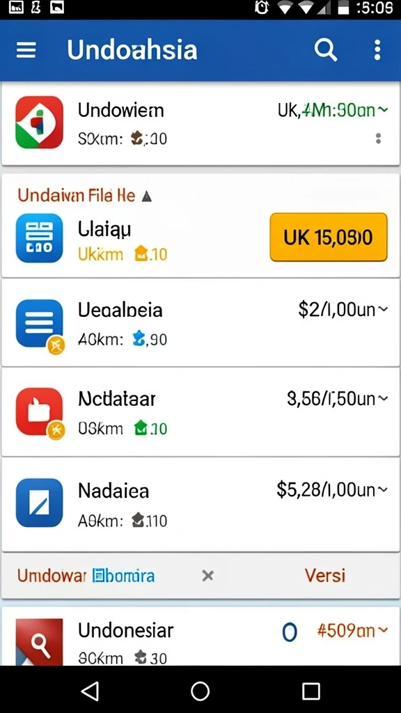 Fitur mode kompetisi yang seru dan menantang.