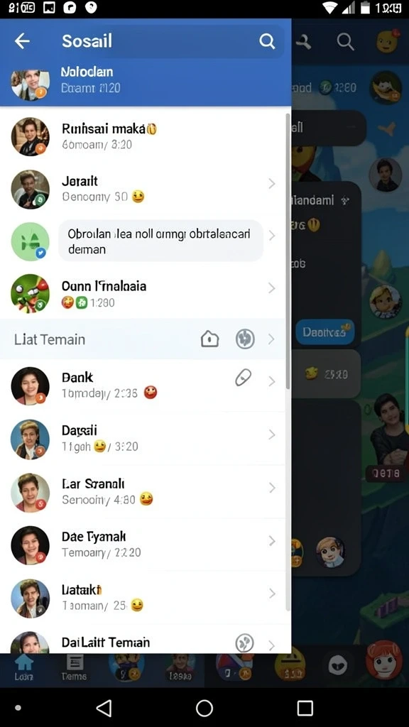 Tampilan antarmuka OMTOGEL yang menarik dan modern.