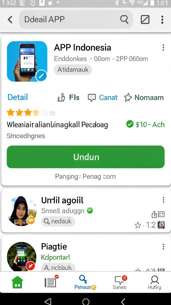 Screenshot dari fitur multiplayer saat berkompetisi.