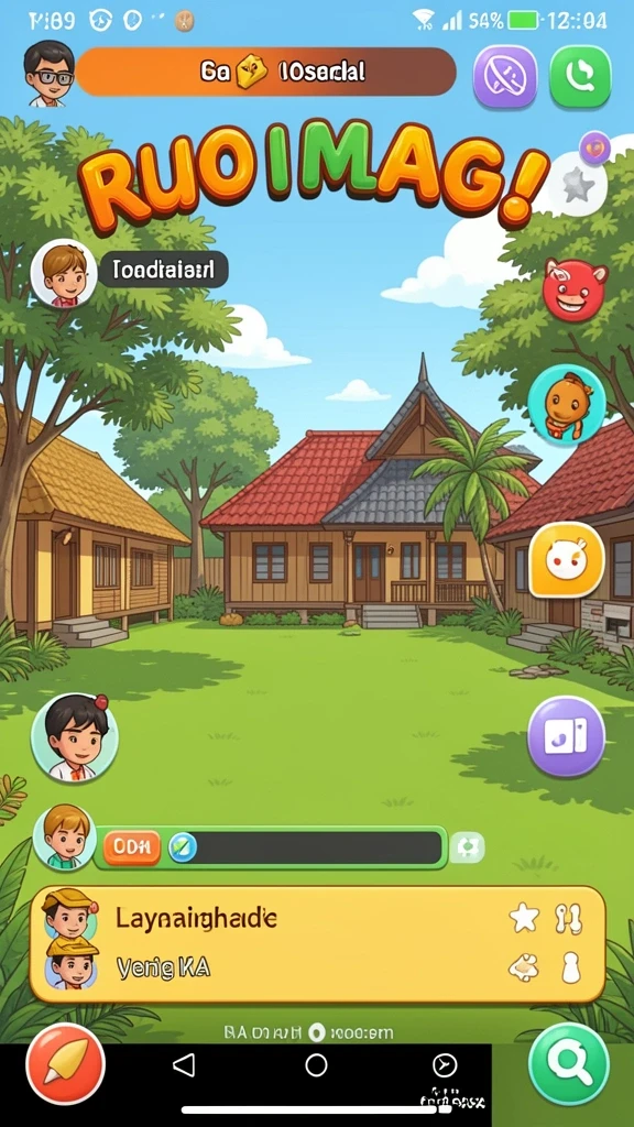 Screenshot 1: Menampilkan aksi seru dalam permainan.
