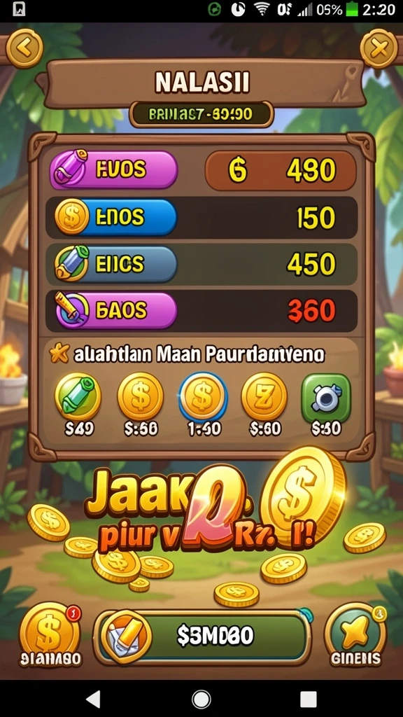 Grafis yang memukau dan penuh warna.