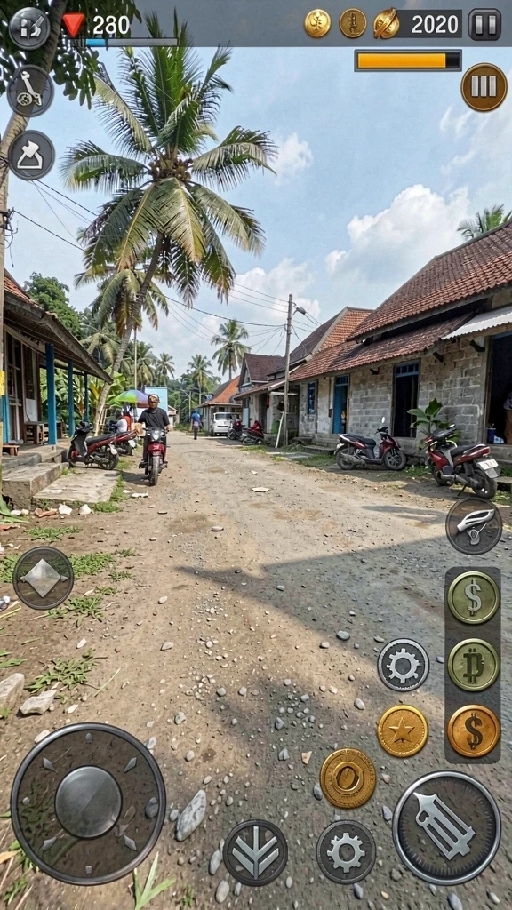 Tampilan antarmuka yang user-friendly.