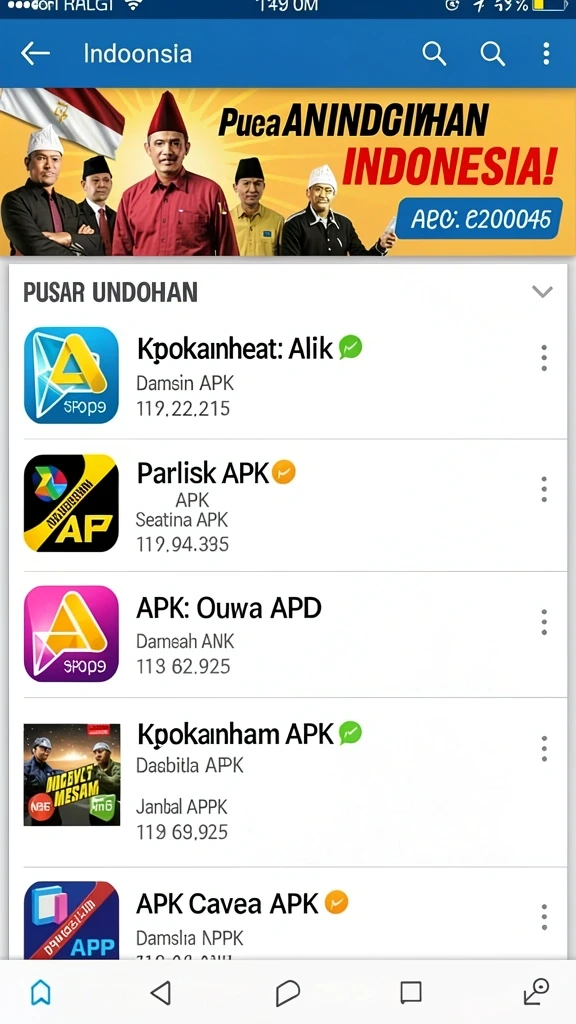Karakter unik yang menambah keseruan dalam permainan.