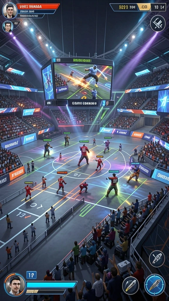 Bergabung dengan permainan multiplayer yang seru.