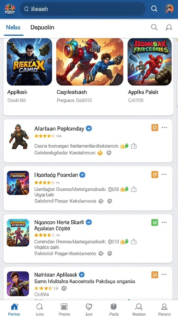 Tampilan antarmuka yang menarik dan user-friendly.