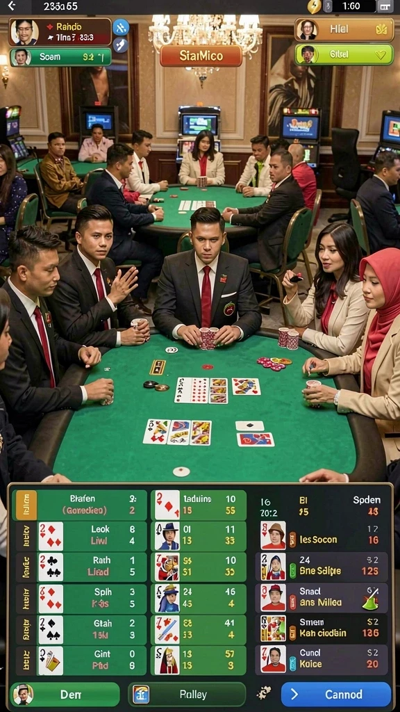 Karakter-karakter menarik dengan keunikan masing-masing.