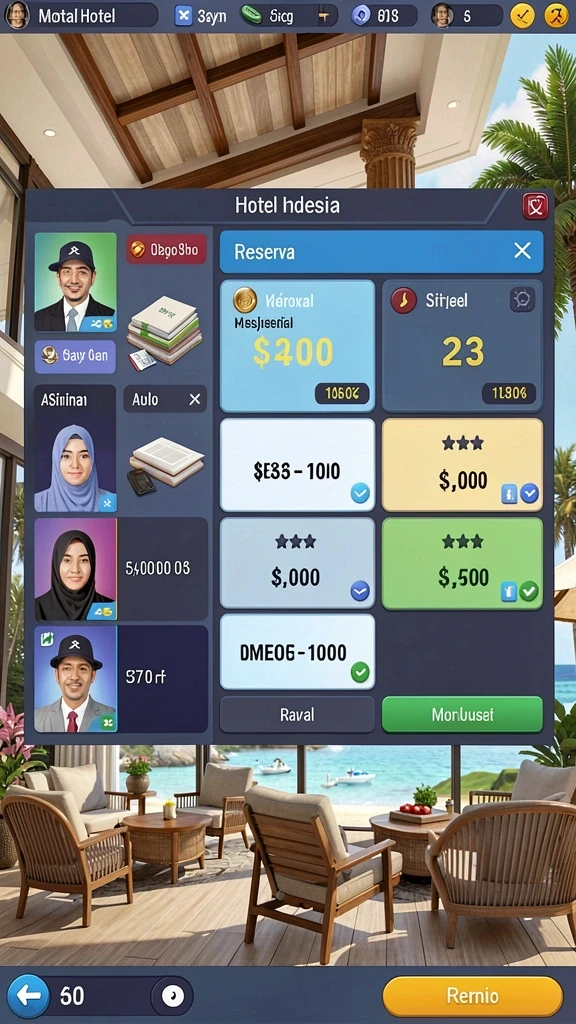 Pengaturan level yang menantang dan penuh kejutan.