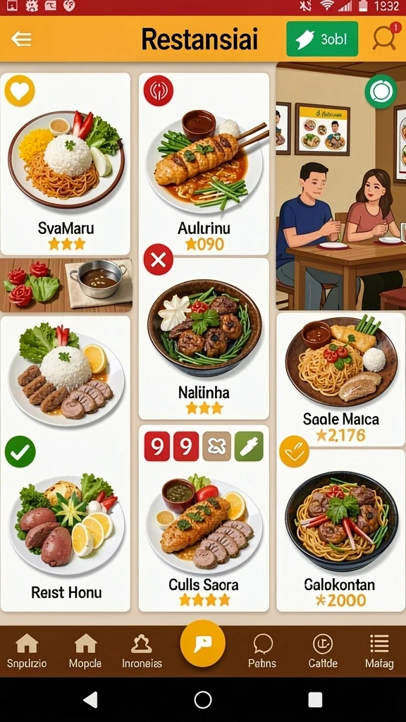 Gameplay seru dan menantang di setiap level.