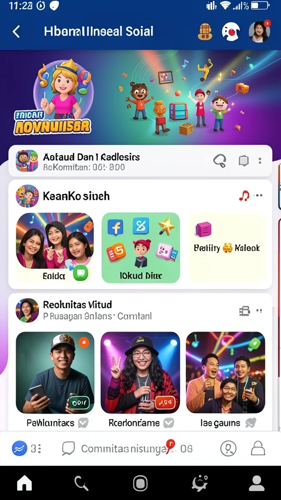 Tangkapan layar menunjukkan level menantang dengan grafis indah.